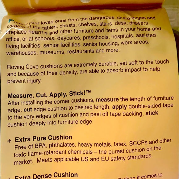 ↘️🚼 Edge Protector Roving Cove Table/Furniture Edge & Corner Protector - Picture 5 of 7